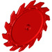 LEGO Red Saw Blade with 14 Teeth (61403)
