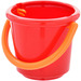 LEGO Červená Scala Bucket with Orange Handle