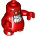 LEGO Red Scurrier Body with 10 Teeth (24133)