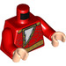 LEGO Red Shazam Minifig Torso (973 / 76382)