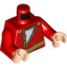 LEGO Rouge Shazam Minifigurine Torse (973 / 76382)