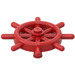 LEGO Rouge Ship Roue avec broche sans encoche (4790 / 52395)