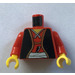 LEGO Red Shogun Warlord Torso (973 / 73403)