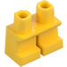 LEGO Red Short Legs with Yellow Stripe (16709 / 41879)