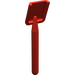 LEGO Red Shovel (Round Stem End) (3837)