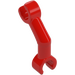 LEGO Red Skeleton Arm with Vertical Hand (26158 / 33449)