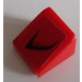 LEGO Rood Helling 1 x 1 (31°) met Lucht Intake Rechtsaf Sticker (50746)