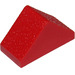 LEGO Red Slope 1 x 2 (45°) Double with Hollow Bottom