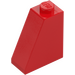 LEGO Red Slope 1 x 2 x 2 (65°) (60481)