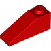 LEGO Red Slope 1 x 3 (25°) (4286)