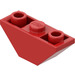 LEGO Rojo Con pendiente 1 x 3 (45°) Invertido Doble (2341 / 18759)