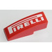 LEGO Red Slope 1 x 3 Curved with &#039;PIRELLI&#039; Sticker (50950)