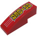 LEGO Red Slope 1 x 3 Curved with &#039;RAIDER&#039; and Air Vent Sticker (50950)