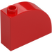 LEGO Red Slope 1 x 3 x 2 Curved (33243)