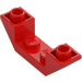 LEGO Red Slope 1 x 4 (45°) Double Inverted with Open Center (32802)