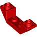 LEGO Red Slope 1 x 4 (45°) Double Inverted with Open Center (32802)