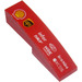 LEGO Red Slope 1 x 4 Curved with &#039;MAGNETI MARELLI&#039;, &#039;brembo&#039;, &#039;infor&#039;, &#039;SKF&#039;, &#039;ups&#039;, &#039;XCDS&#039;, &#039;NGK&#039; Sticker (11153)
