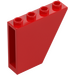 LEGO Red Slope 1 x 4 x 3 (60°) Inverted (67440)