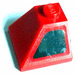 LEGO rot Steigung 2 x 2 (45°) Ecke mit Schwarz Luft Intake Recht Aufkleber (3045)