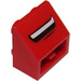 LEGO Red Slope 2 x 2 (45°) Inverted with Smiling Mouth with Flat Spacer Underneath (3660)