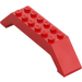 LEGO Red Slope 2 x 2 x 10 (45°) Double (30180)