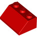 LEGO rouge Pente 2 x 3 (45°) (3038)