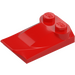 LEGO Red Slope 2 x 3 x 0.7 Curved with Wing (47456 / 55015)