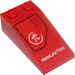 LEGO Red Slope 2 x 4 (18°) with &#039;AMMUNITION&#039; Right Sticker (30363)