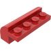 LEGO Red Slope 2 x 4 x 1.3 Curved (6081)