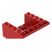 LEGO Red Slope 5 x 6 x 2 (33°) Inverted (4228)