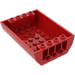 LEGO Red Slope 6 x 8 x 2 Curved Inverted Double (45410)