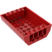 LEGO Rood Helling 6 x 8 x 2 Gebogen Omgekeerd Dubbele (45410)