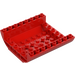 LEGO Red Slope 8 x 8 x 2 Curved Inverted Double (54091)