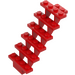 레고 빨간색 계단 7 x 4 x 6 Open (30134)