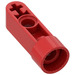 LEGO Red Technic Beam 3.8 x 1 Beam with Click Rotation Ring Socket (41681)