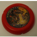 LEGO rouge Technic Bionicle Arme Throwing Disc avec Torche / Feu / Lava (32171)