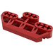 LEGO Rood Technic Connector Blok 3 x 6 met Six As Gaten en Groove (32307)