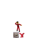 LEGO Red Technic Figure with Helmet Technic Figure