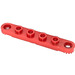 LEGO Red Technic Plate 1 x 6 with Holes (4262)