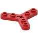 LEGO Rojo Technic Rotor 3 Aspa con 6 Espigas (32125 / 51138)