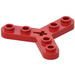 LEGO rot Technic Rotor 3 Klinge mit 6 Bolzen (32125 / 51138)