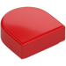 LEGO Red Tile 1 x 1 Half Oval (24246 / 35399)