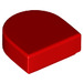 LEGO Rood Tegel 1 x 1 Halve Oval (24246 / 35399)