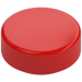 LEGO Red Tile 1 x 1 Round (98138)