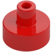 LEGO Red Tile 1 x 1 Round with Hollow Bar (20482 / 31561)