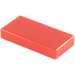 LEGO rouge Tuile 1 x 2 avec rainure (3069 / 30070)