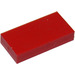 LEGO Red Tile 1 x 2 without Groove (3069)