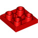 LEGO Rood Tegel 2 x 2 Omgekeerd (11203)