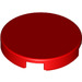 LEGO Red Tile 2 x 2 Round with Bottom Stud Holder (14769)