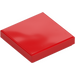 LEGO Red Tile 2 x 2 with Groove (3068)